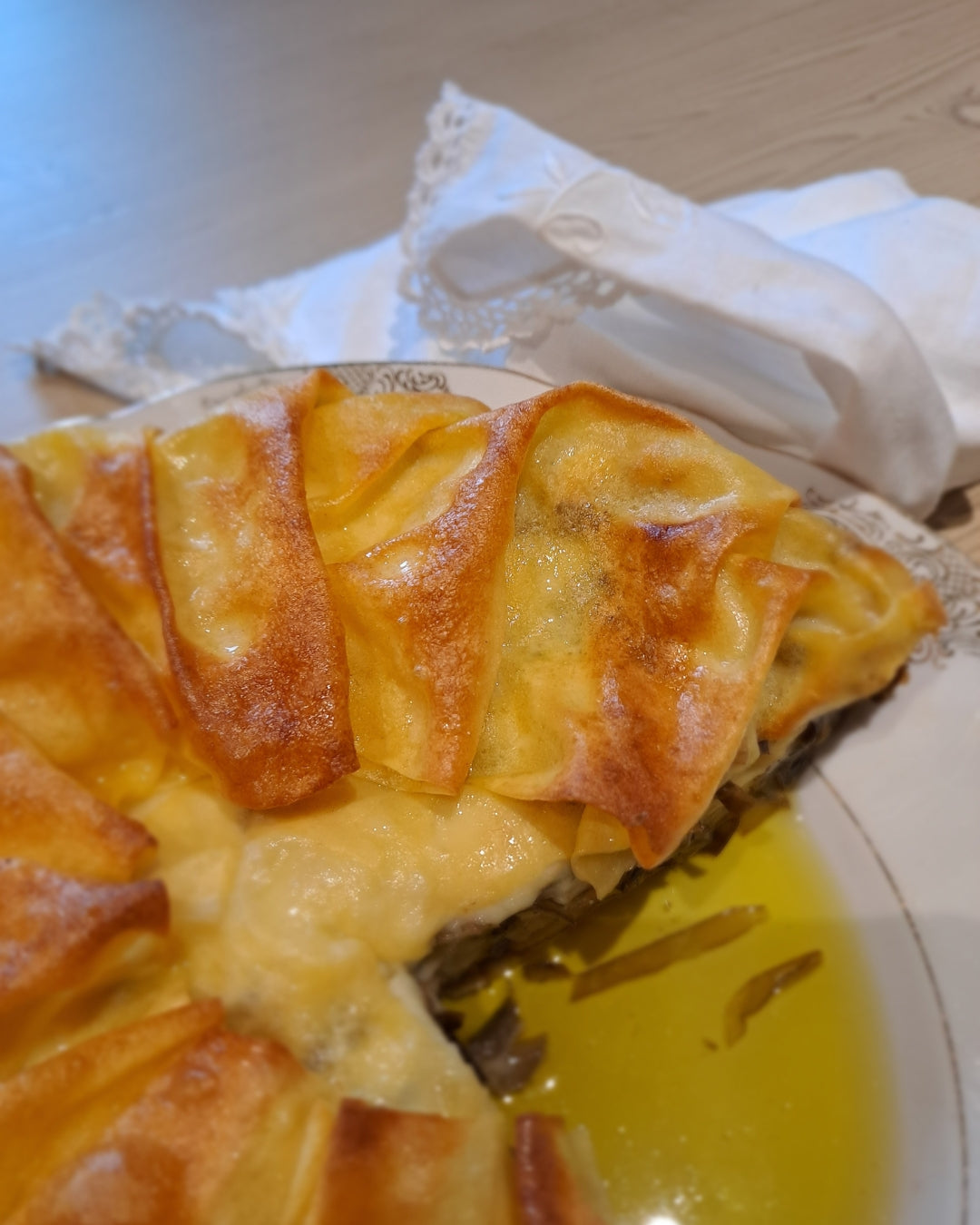 THE QUEEN LASAGNA MEETS THE GARDEN